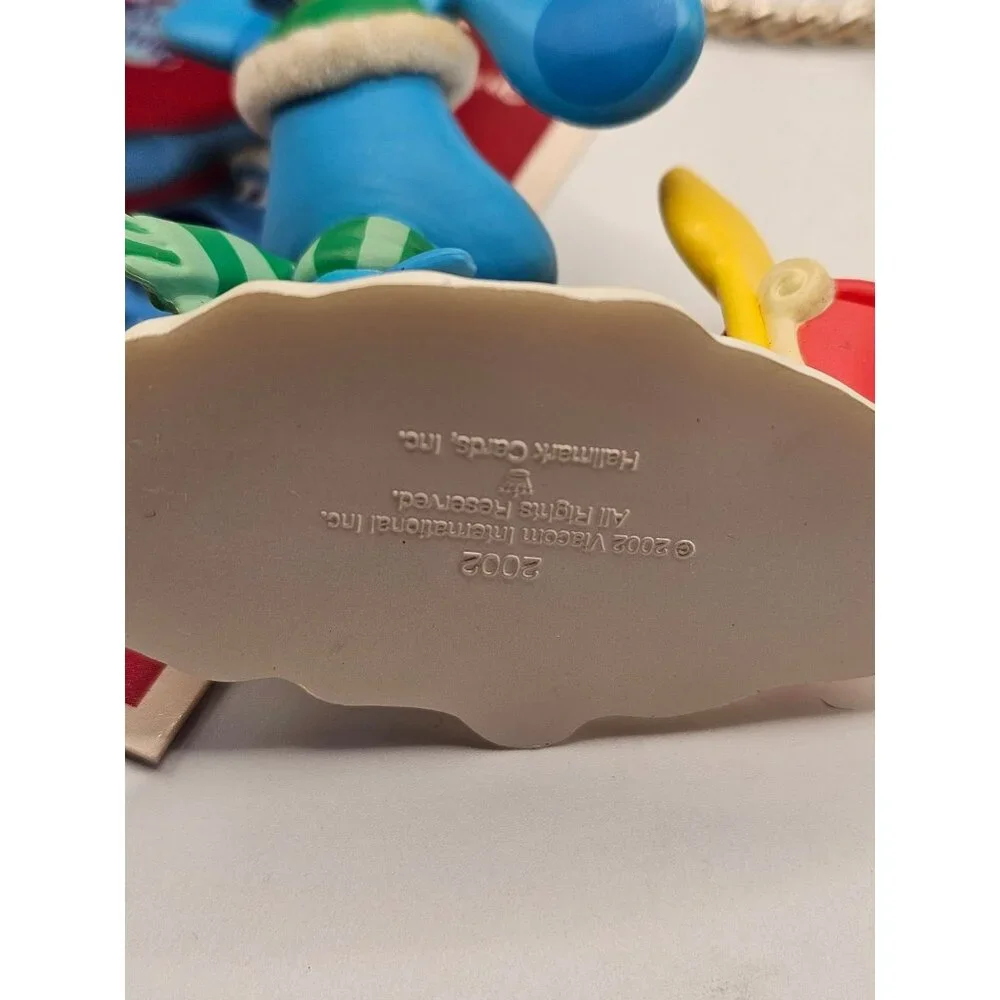 Hallmark Keepsake‎ Ornament The First Snow Blues Clues 2002 With Box